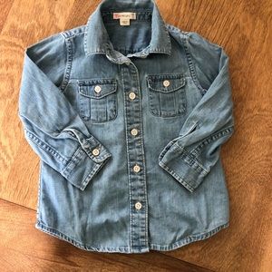 Crewcuts chambray shirt